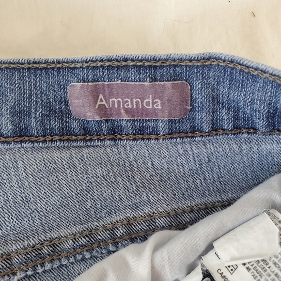 Gloria Vanderbilt Womens Jeans Size 16 Petite - Picture 4 of 6